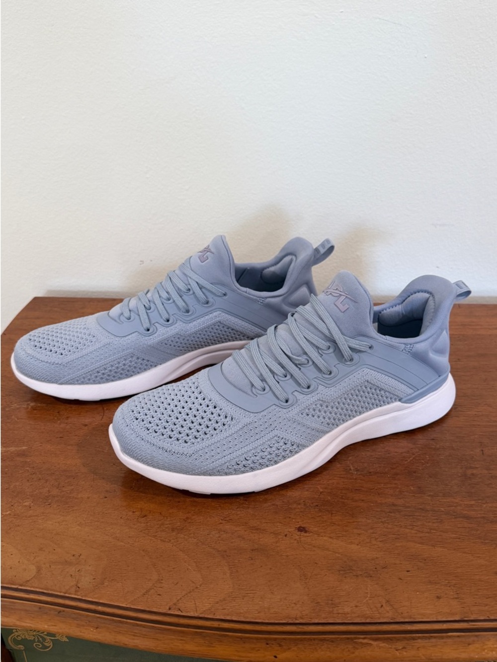 APL Light Blue Knit Running Sneakers